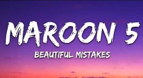 Maroon 5 ft Megan Thee Stallion - Beautiful Mistakes (Lyrics)