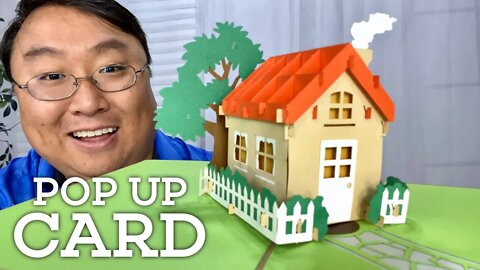 3D Pop Up House Greeting Card Review