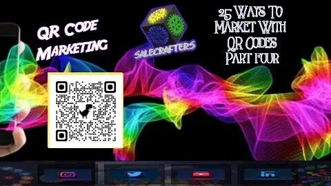 🆕Digital Marketing | QR Code Marketing | 25 Ways Pt 4 | Salecrafters EDU | Salescraft App