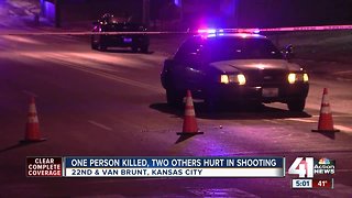 One dead, two others injured in KCMO shooting