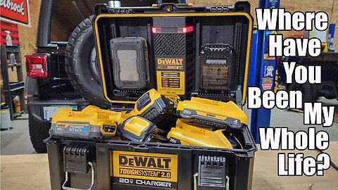 DEWALT TOUGHSYSTEM 2.0 Dual Port Charger Review DWHT08050