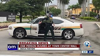 One person injured at Town Center Mall, police respond to reports of shots fired