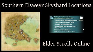 Southern Elsweyr Skyshard Locations [Elder Scrolls Online] ESO