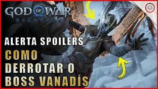 God of war Ragnarok, Como derrotar o Boss Vanadís (Alerta de Spoilers) | Super dica