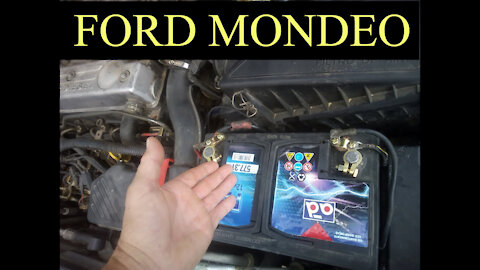 Ford Mondeo 1993 1996 - Changer les bornes de batterie