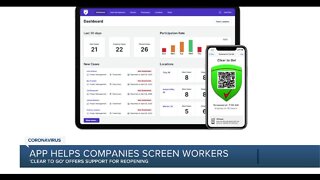 App helps companies screen workers