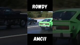 Rowdy AMC vs. Pro Street Chevelle! Close Race! #shorts