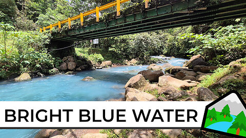 [3rd Stop] RÍO CELESTE 🏞 Swim In Incredible Blue Water In Costa Rica 🇨🇷 #travel #costarica