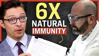 CDC Report: Natural Immunity was 6X Stronger Than Vaccination During the Delta Wave | Facts Matter