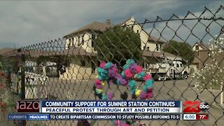 Peaceful Protest Through Art for Sumner Station