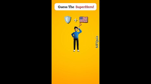 Guess the super hero by emoji