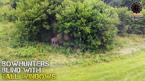 This Blind is Built for Bowhunters