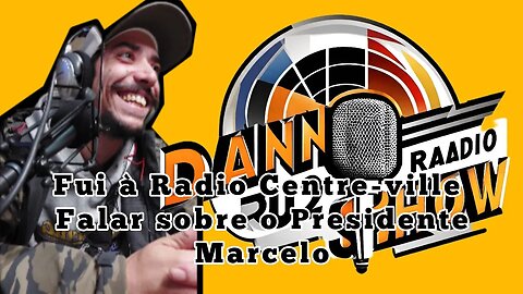 Fui à Radio Centre-ville para falar do Presidente Marcelo e a sua visita ao Canadá