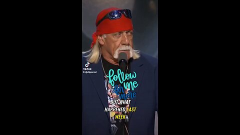 Hulk Hogan has a few words to say