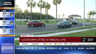 Armed suspect in St. Pete case sparks lockdown at MacDill AFB before arrest in Hernando Co.