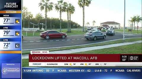 Armed suspect in St. Pete case sparks lockdown at MacDill AFB before arrest in Hernando Co.