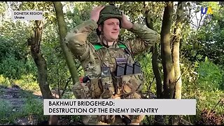 Bakhmut Brigade, destruction of the enemy infantry