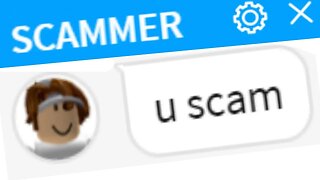 Scamming A Roblox Scammer