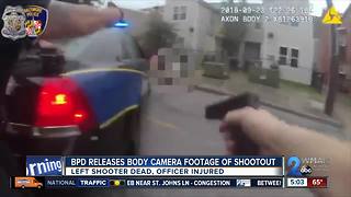 Footage of police-involved shooting released