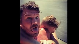 Michael Bisping pushes son Callum to the limit of exhaustion