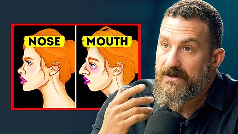 Is Mouth Breathing Making You Uglier? - Andrew Huberman