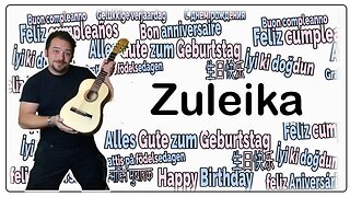 Happy Birthday Zuleika - Happy Birthday to You Zuleika #shorts