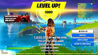 Unlock LEVEL 1000 FAST - Season 3 Guide (Fortnite XP Tips, Level Up Fast Methods, Glitches/ Rewards)