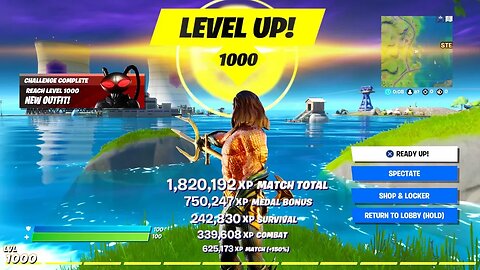 Unlock LEVEL 1000 FAST - Season 3 Guide (Fortnite XP Tips, Level Up Fast Methods, Glitches/ Rewards)