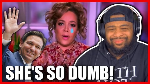 View Host Sunny Hostin CALLS Ron Desantis a "F*****t B****t"