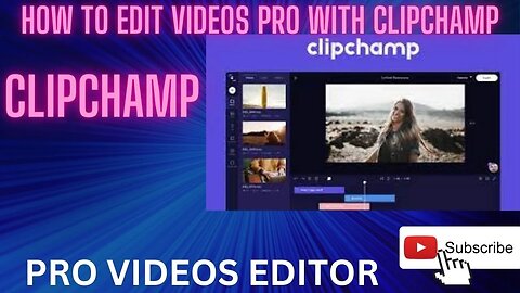 how to edit videos with clipchamp video editing tutorial ||clipchamp videos editor pro level