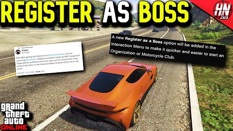 NEW Register As Boss Option Clarified By Rockstar!