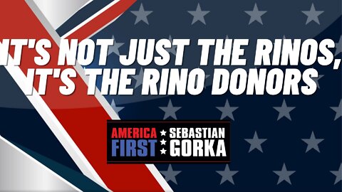 It's not just the RINOs, it's the RINO donors. Eric Greitens with Sebastian Gorka