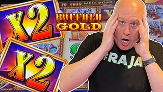 THE BUFFALO KING CAN'T BE STOPPED! 👑 DOUBLE MEGA HIGH LIMIT BUFFALO GOLD JACKPOTS!