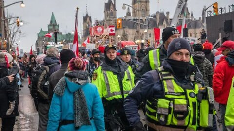 🇨🇦OTTAWA STRONG🇨🇦 *LONG LINE OF TRUCKERS*🚚🚛