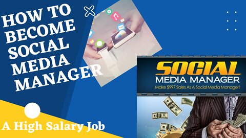 How to become social media manager in 2022.social media manger tutorial for beginners.