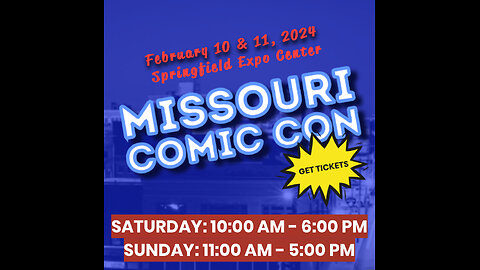 Missouri Comic Con 2024