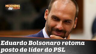 Como Eduardo Bolsonaro retomou o posto de líder do PSL na Câmara