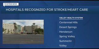 Las Vegas hospitals recognized by Heart/Stroke associations