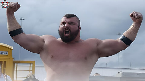 This is Strongman!! Eddie Hall, Thor Bjornsson, Zydrunas Savickas ...