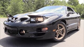 2001 Pontiac Firebird Trans Am Firehawk 10th Anniversary: Start Up, Road Test & In Depth Review