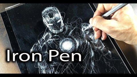I Draw Iron Man with an Iron Pen