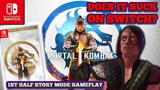 Mortal Kombat 1 On The Nintendo Switch LIVE! Does It Suck?