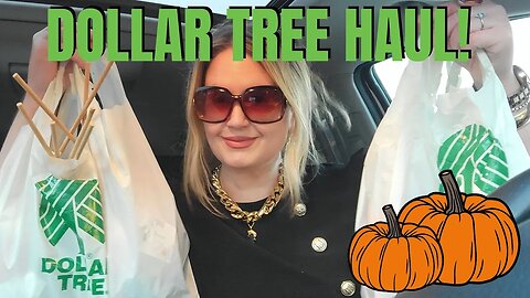 DOLLAR TREE | HALLOWEEN AND FALL CAR HAUL | @Dollar Tree #dollartree #halloween