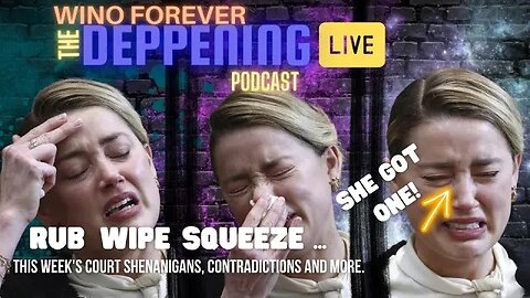 WINO FOREVER-THE DEPPENING PODCAST: Ep.46 'Lost Amber Testimony Footage + Jennifer Grey & Rochelle'