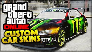 GTA 5 Online - Custom Car Skins - Modded DLC Cars (GTA 5 Gameplay)