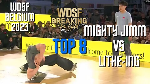 MIGHTY JIMM VS LITHE-ING | TOP 8 | WDSF BREAKING FOR GOLD BELGIUM 2023