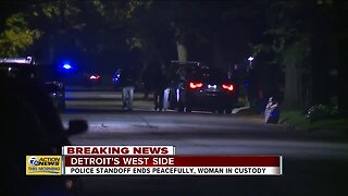 Barricaded situation in Detroit ends, woman taken into custody