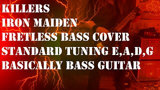 Killers Bass Cover Fretless – Iron Maiden – BBG010