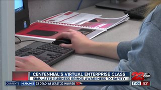 Centennial High School's virtual enterprise class