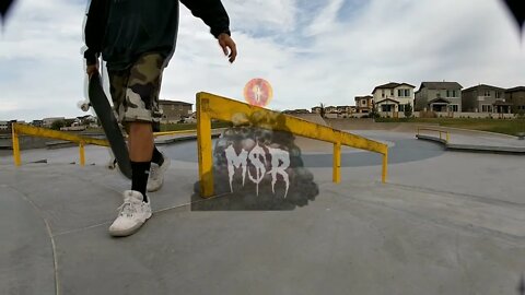 🎵"Wood, Wheelz n Kickz" - East Mark Skate Park Clip #skateboardingisfun